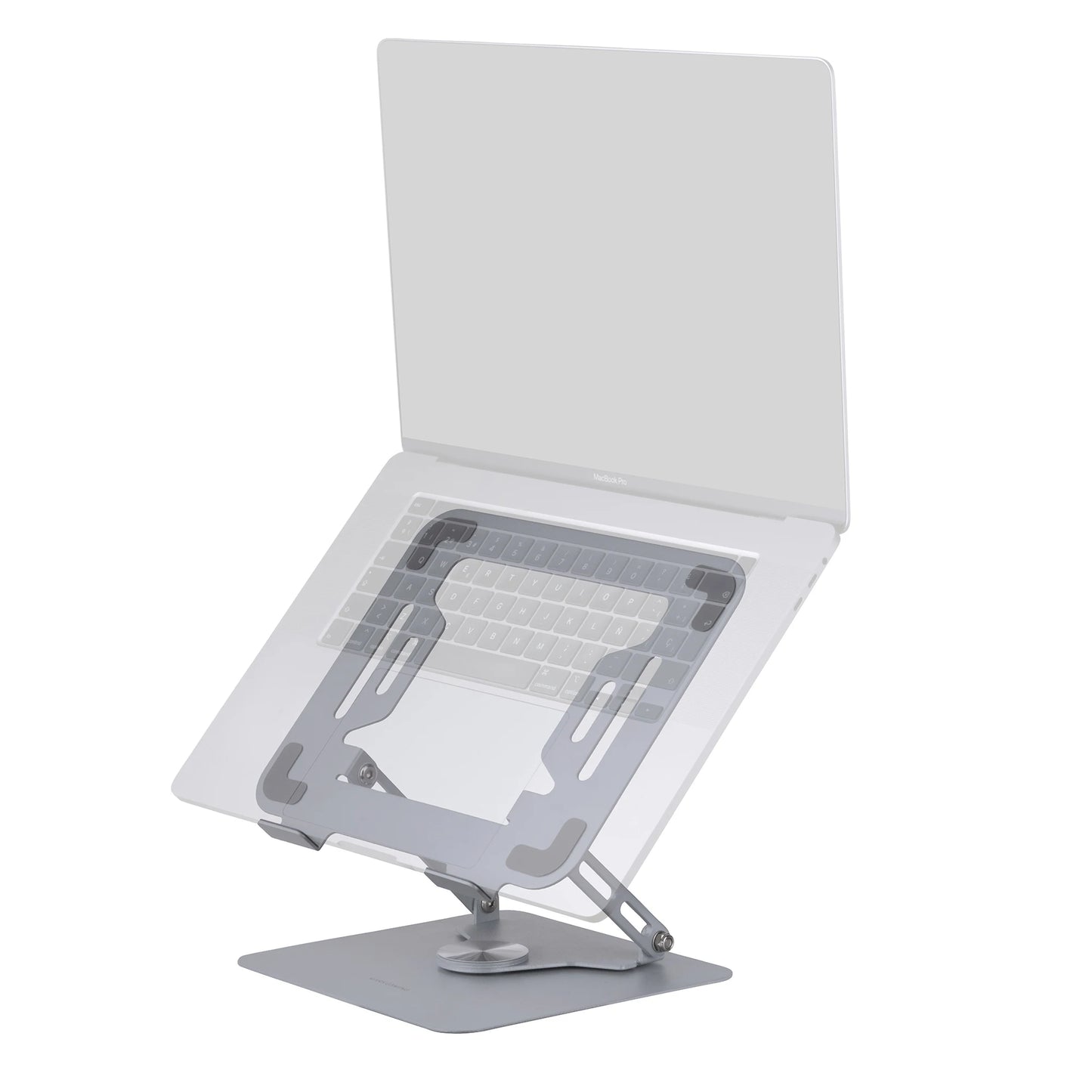 Soporte Premium: Elevación Ergonómica y Rotación 360º para tu Portátil