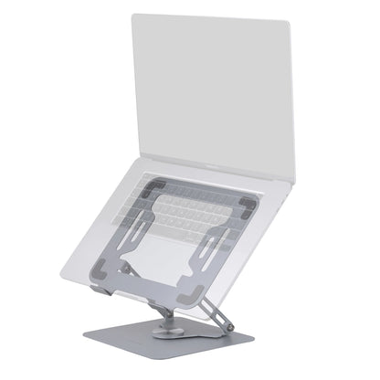Soporte Premium: Elevación Ergonómica y Rotación 360º para tu Portátil