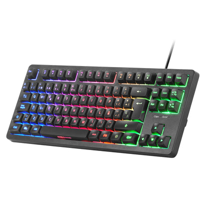 Teclado Pro: Retroiluminación RGB y Diseño Ergonómico